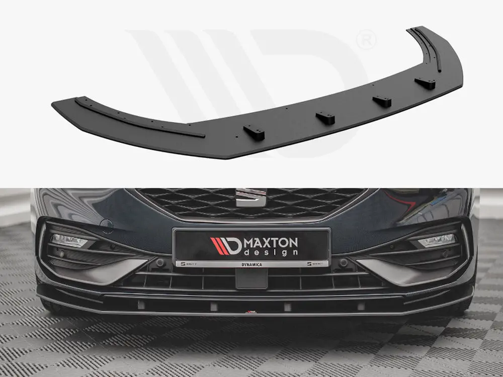Maxton Design Street Pro Front Splitter Seat Leon Fr Mk4 (2020-) 1