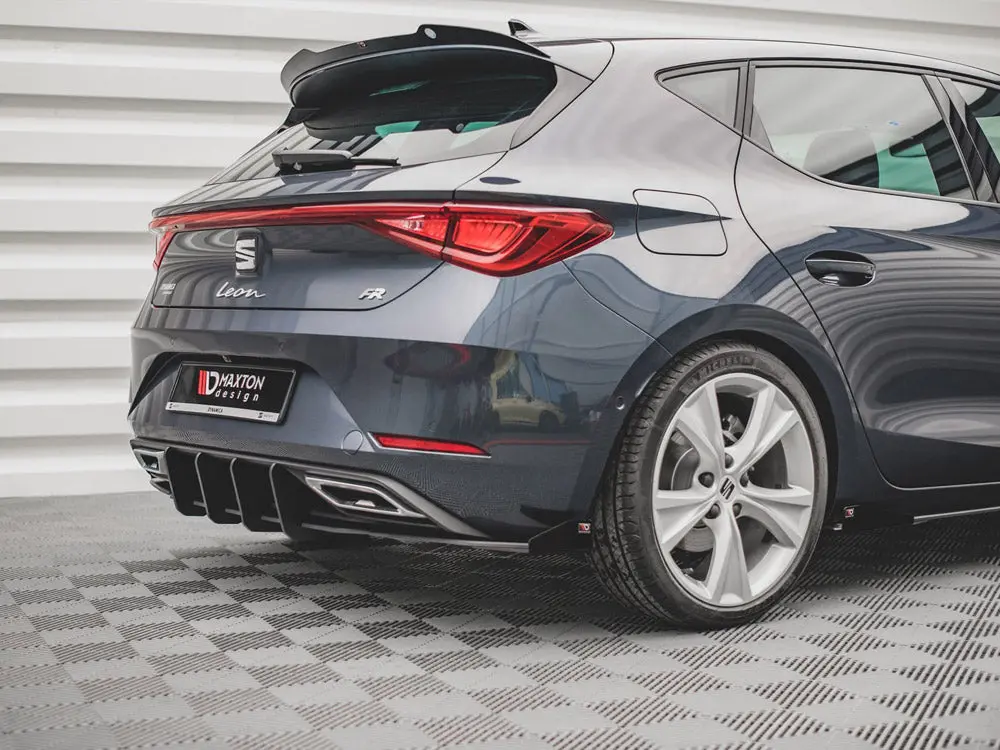 Maxton Design Street Pro Rear Valance + Flaps Seat Leon Fr Hatchback Mk4 2