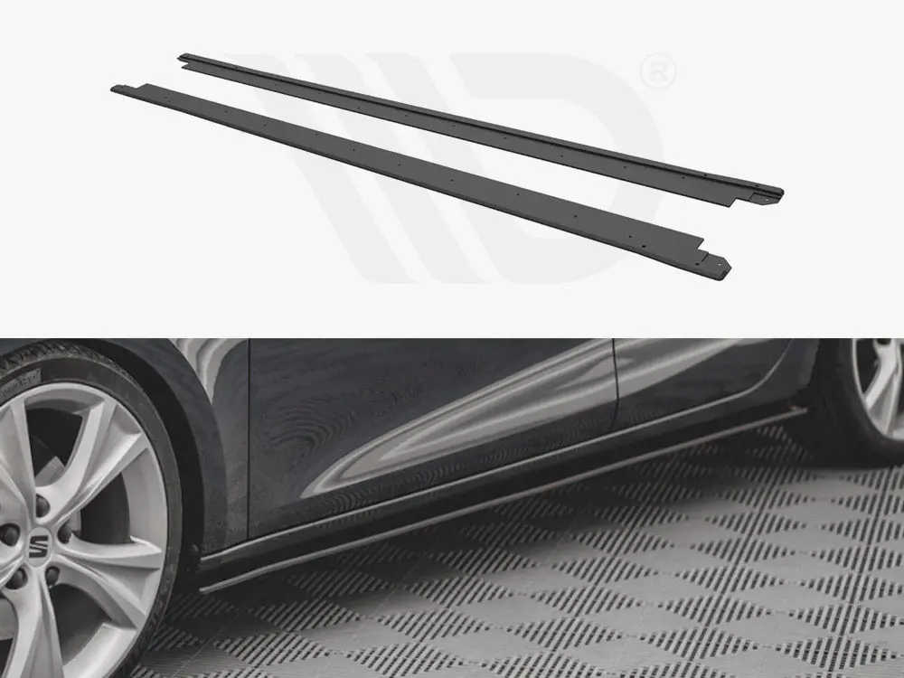 Maxton Design Street Pro Side Skirts Diffusers Seat Leon Fr Mk4 (2020-) 1