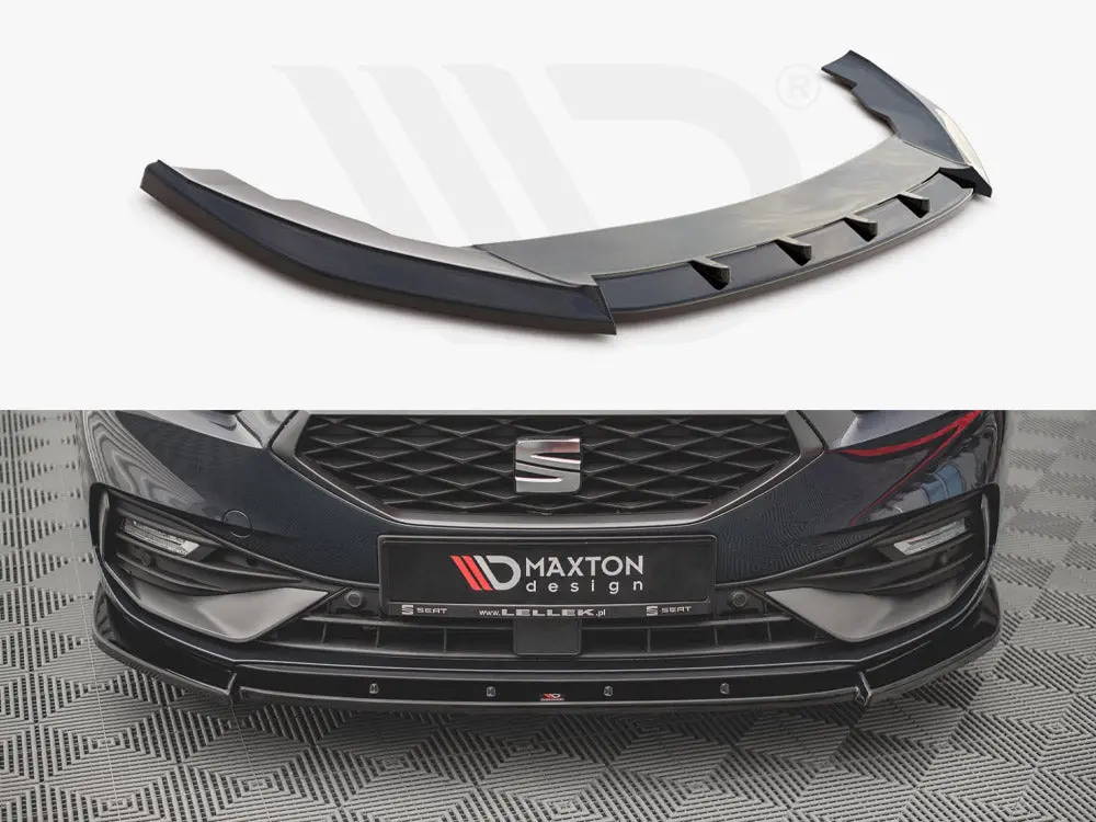 Maxton Design Front Splitter V1 Seat Leon Fr Mk4 (2020-) 1