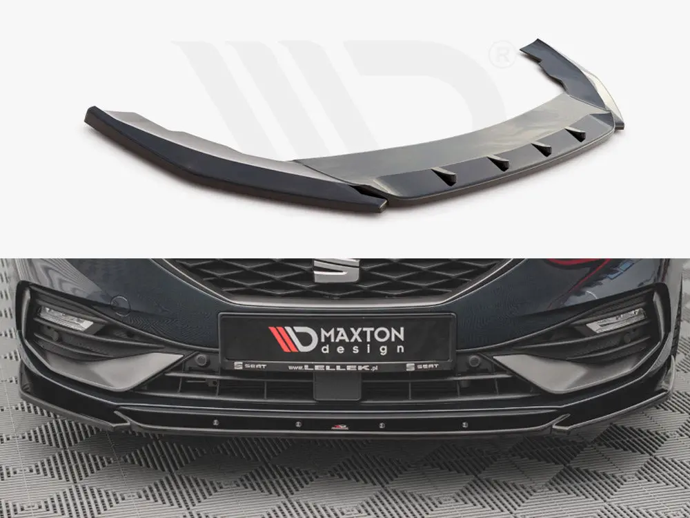 Maxton Design Front Splitter V2 Seat Leon Fr Mk4 (2020-) 1