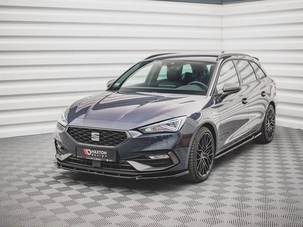Maxton Design Front Splitter V2 Seat Leon Fr Mk4 (2020-) 2
