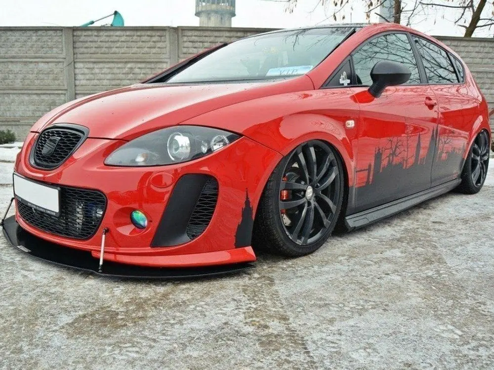 Front Racing Splitter V.2 Seat Leon Mk2 Ms Design 2