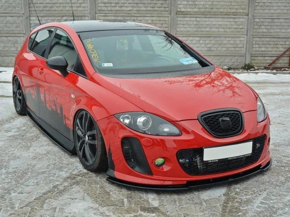 Maxton Design Front Splitter Seat Leon Mk2 Ms Design 2