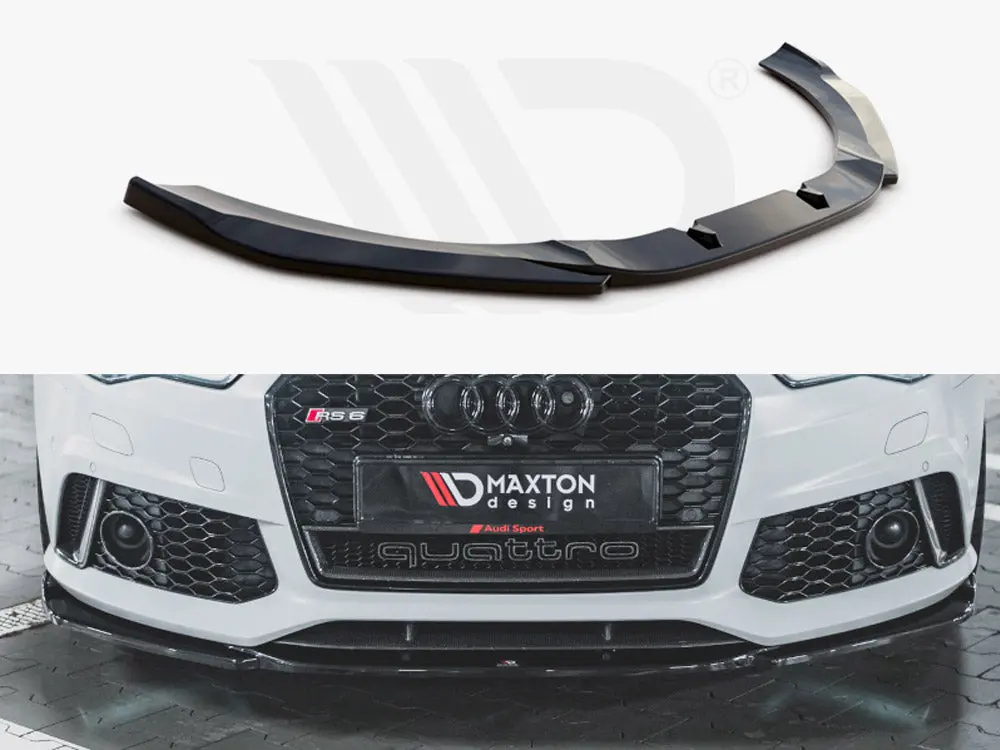 Maxton Design Front Splitter V3 Audi Rs6 C7 (2013-2017) 1