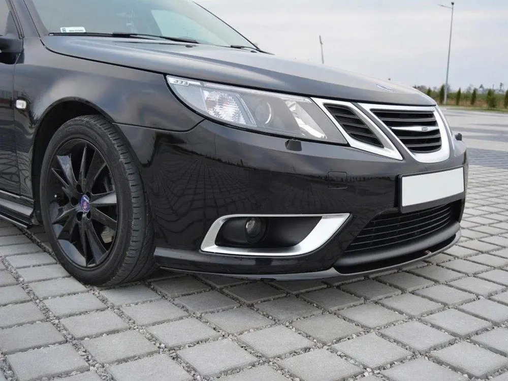 Maxton Design Front Splitter Saab 9-3 Aero Mk2 Facelift (2007-2011) 1