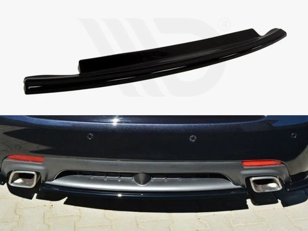 Central Rear Splitter Saab 9-3 Turbo X (2007-2011) 1