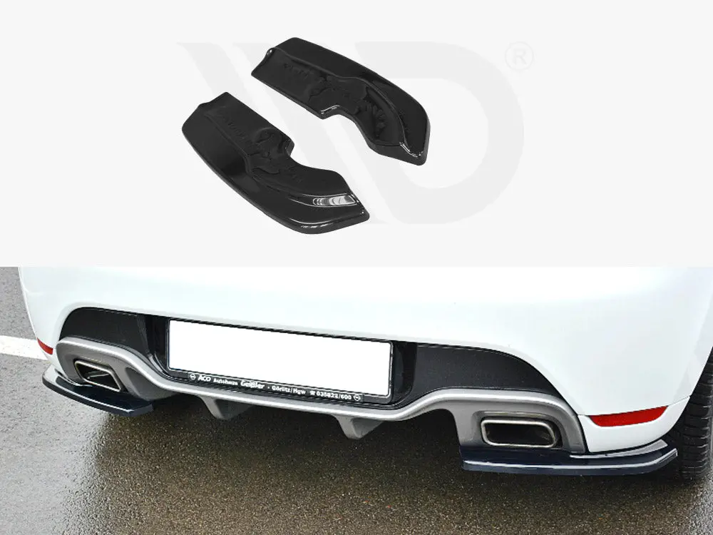Maxton Design Rear Side Splitters Renault Clio Mk4 Rs (2013-2019) 1