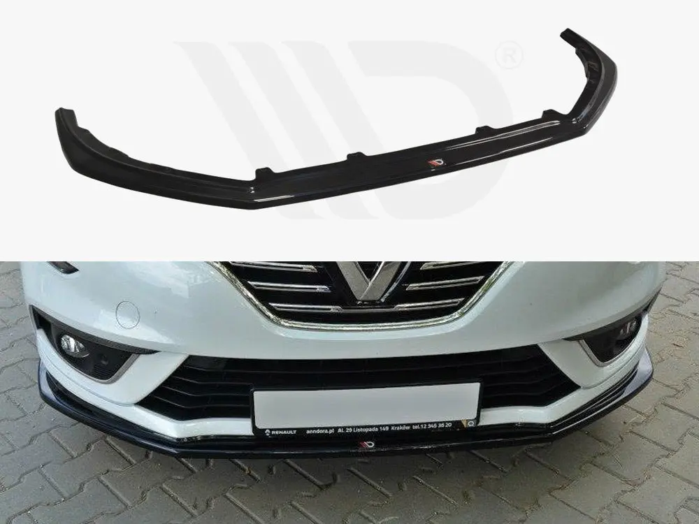 Maxton Design Front Splitter Renault Megane Mk4 Hatchback (2016-Up) 1
