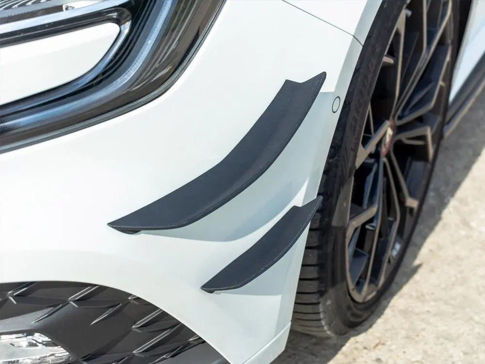 Maxton Design Front Bumper Wings (Canards) Renault Megane Rs Mk4 1