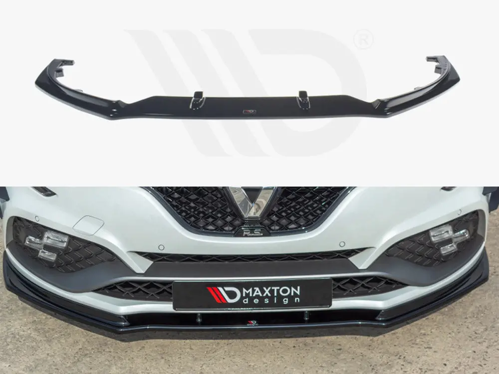Maxton Design Front Splitter V.1 Renault Megane Mk4 Rs (2018-2020) 1