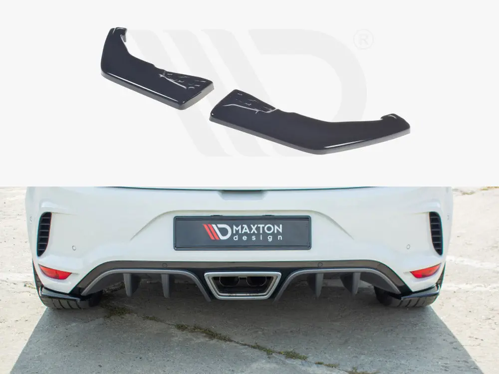 Maxton Design Rear Side Splitters Renault Megane Mk4 Rs (2018-2020) 1