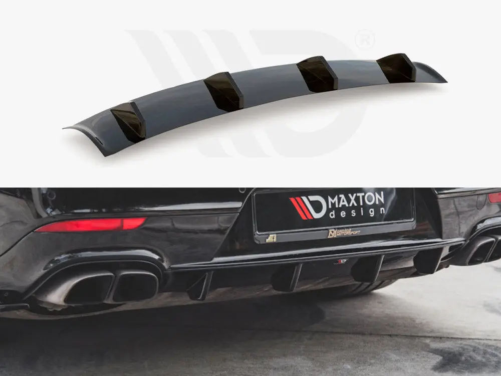 Maxton Design Rear Valance Porsche Panamera Turbo 970 Facelift (2013-2016) 1