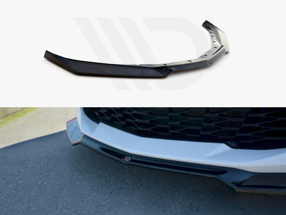 Maxton Design Front Splitter V.1 Chevrolet Camaro 6Th-Gen. Phase-I 2Ss Coupe (2016-18) 1