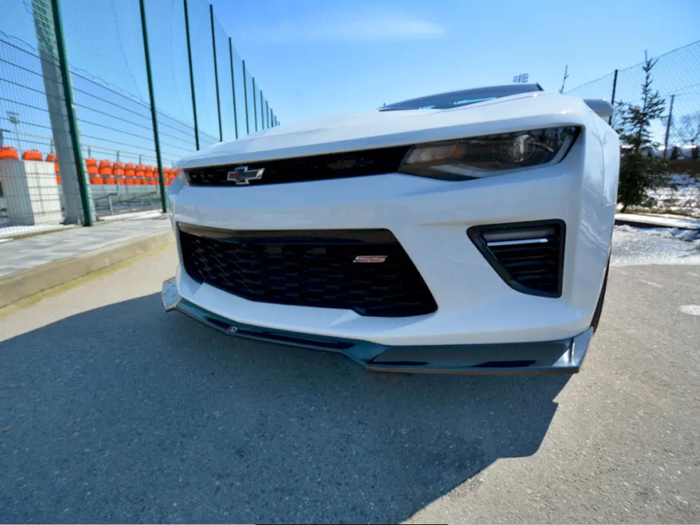 Maxton Design Front Splitter V.1 Chevrolet Camaro 6Th-Gen. Phase-I 2Ss Coupe (2016-18) 2