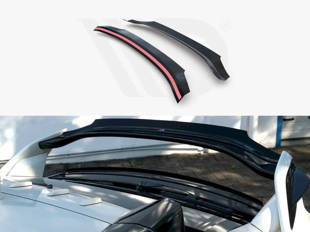 Wing (Upper Spoiler) Extension Cap V2 Honda Civic Mk10 Type-R (2017-Up) 1