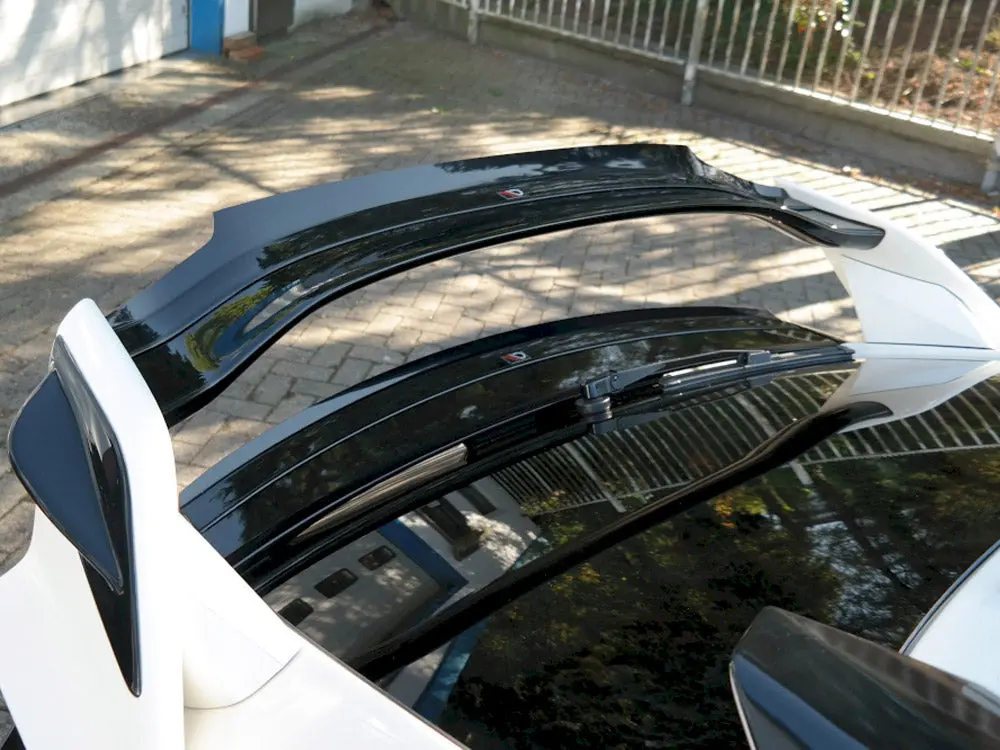 Maxton Design Bottom Spoiler Extension Cap V3 Honda Civic Mk10 Type-R (2017-Up) 2