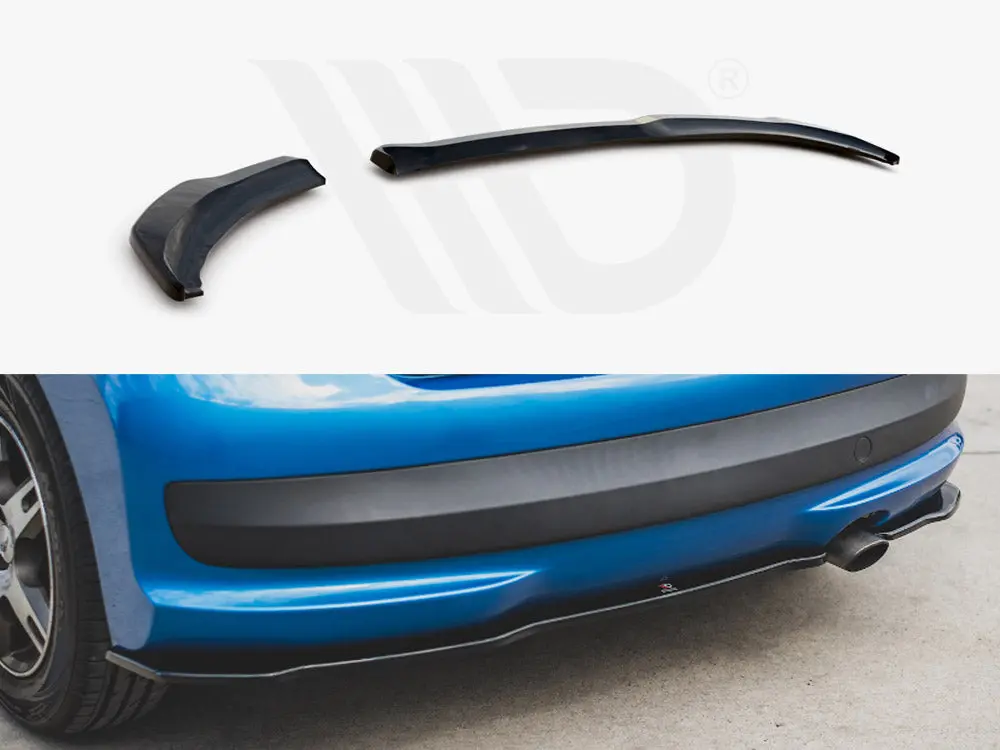 Rear Side Splitters Peugeot 207 Sport (2006-2009) 1
