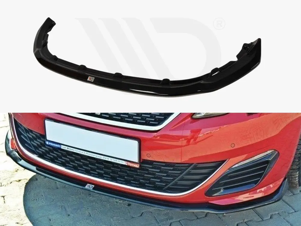 Maxton Design Front Splitter V.1 Peugeot 308 Ii Gti 1
