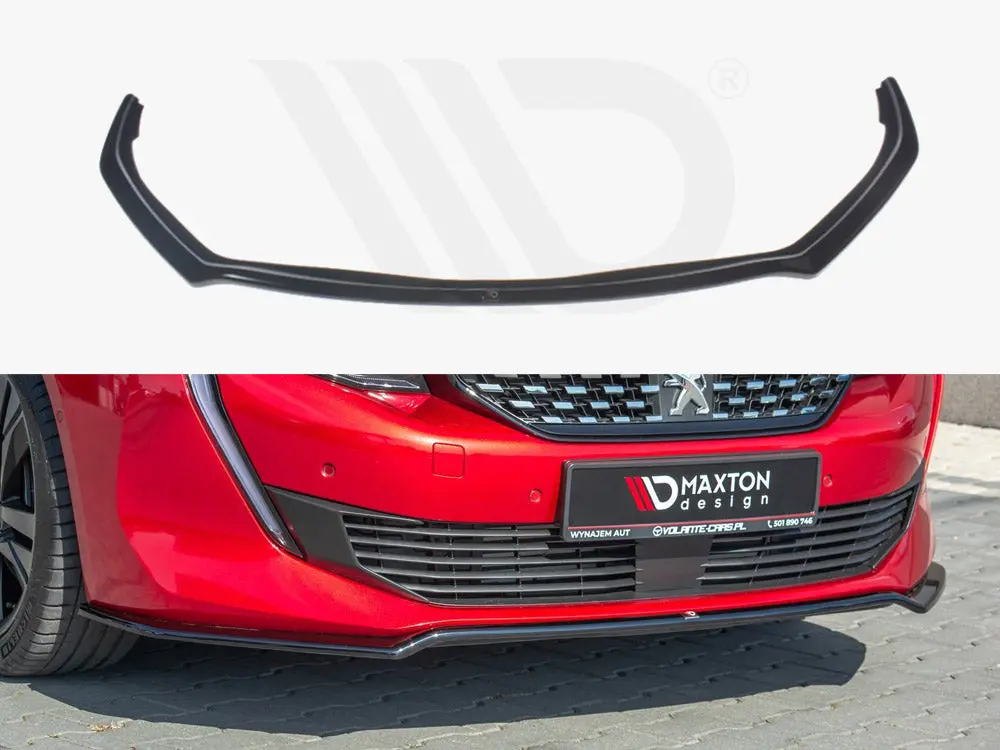 Maxton Design Front Splitter V.1 Peugeot 508 Gt Mk2 1