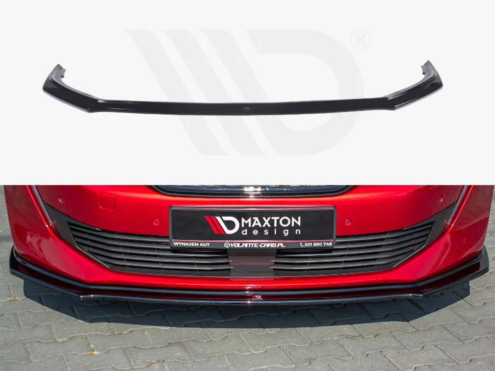 Maxton Design Front Splitter V.2 Peugeot 508 Gt Mk2 1