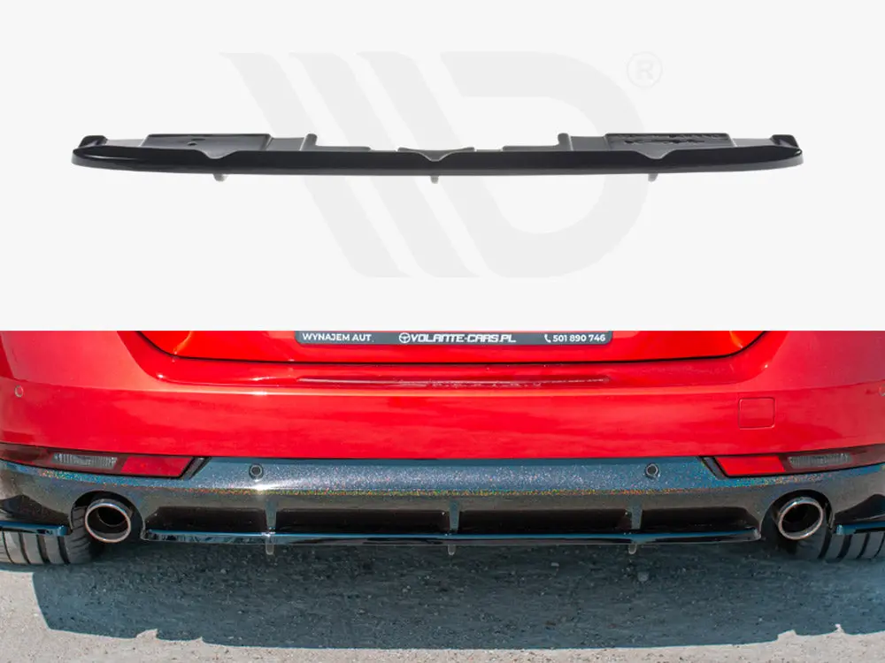 Central Rear Splitter (Vertical Bars) Peugeot 508 Gt Mk2 1
