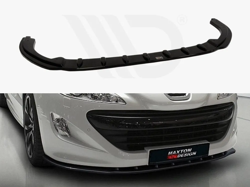 Maxton Design Front Splitter V.1 Peugeot Rcz (2010-12) 1