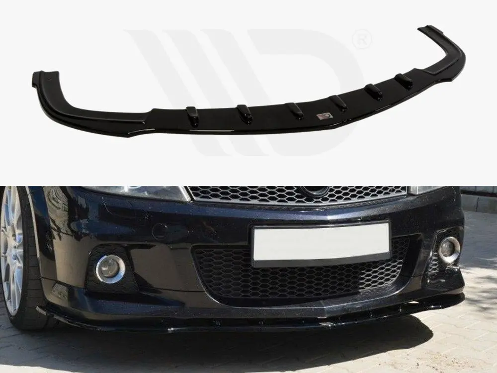 Maxton Design Front Splitter Opel Astra H (For Opc / Vxr) 1