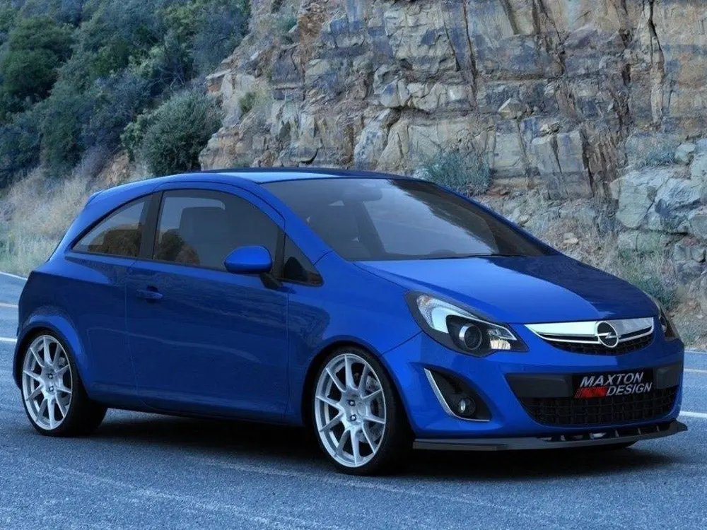 Front Splitter Opel Corsa D (Facelift) 1