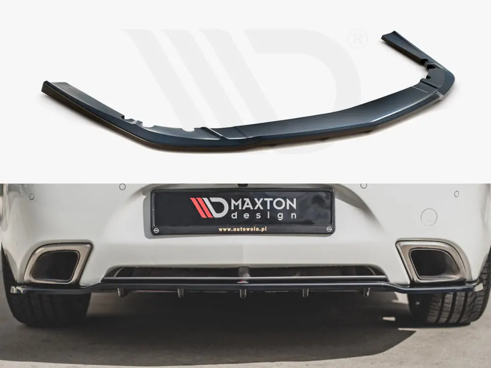 Maxton Design Central Rear Splitter (Vertical Bars) Opel / Vauxhall Insignia Mk1 Opc 1