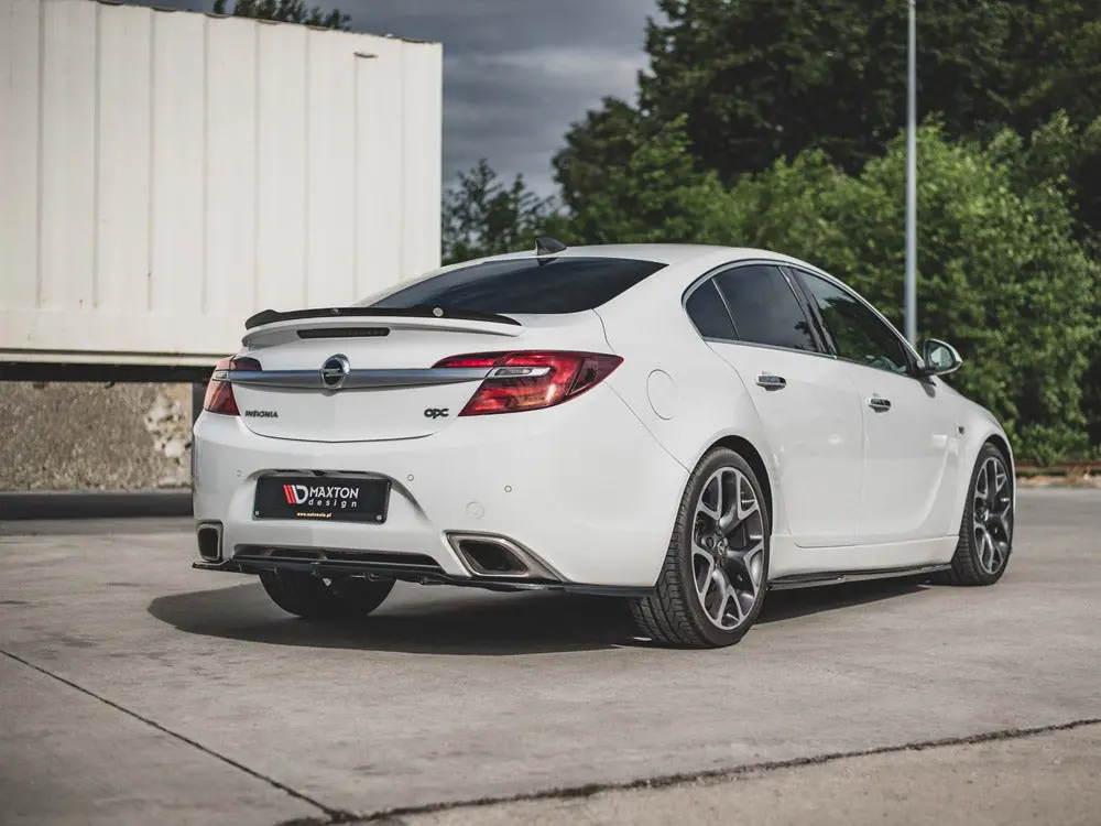 Maxton Design Central Rear Splitter (Vertical Bars) Opel / Vauxhall Insignia Mk1 Opc 2