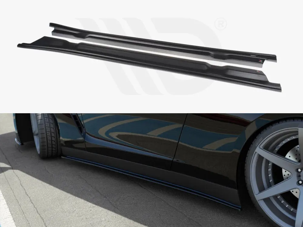 Maxton Design Side Skirts Splitters Nissan Gt-R Pre-Facelift Coupe (R35-Series) (2007-2010) 1