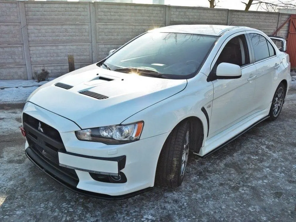 Maxton Design Front Splitter V.2 Mitsubishi Lancer Evo X (2007-2015) 2