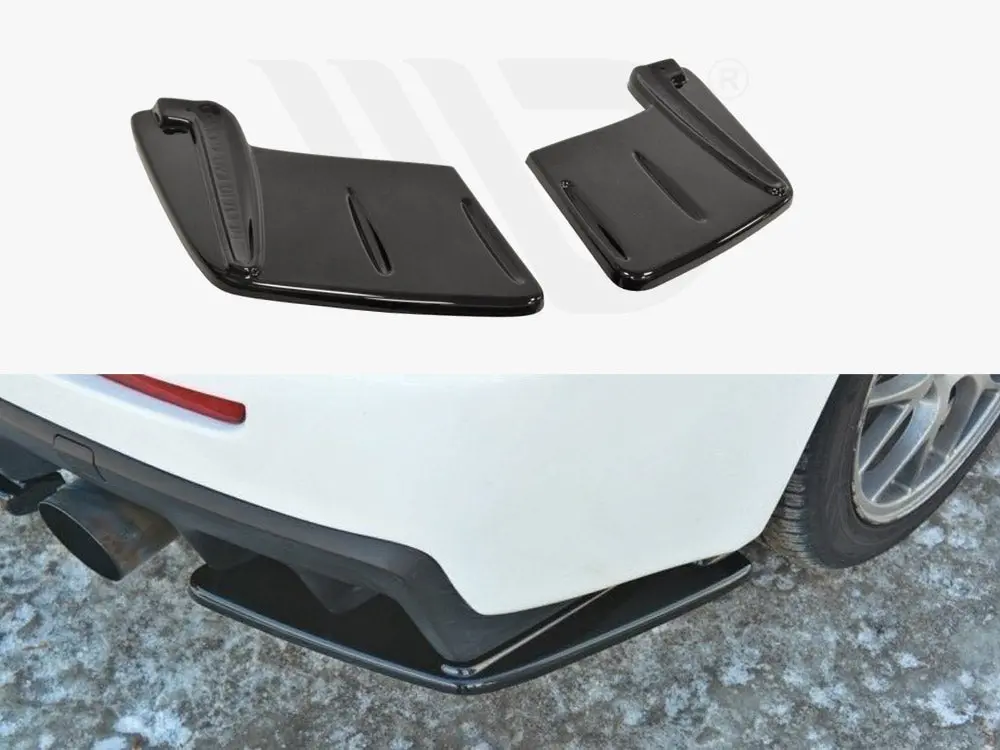 Rear Side Splitters Mitsubishi Lancer Evo X (2007-2015) 1