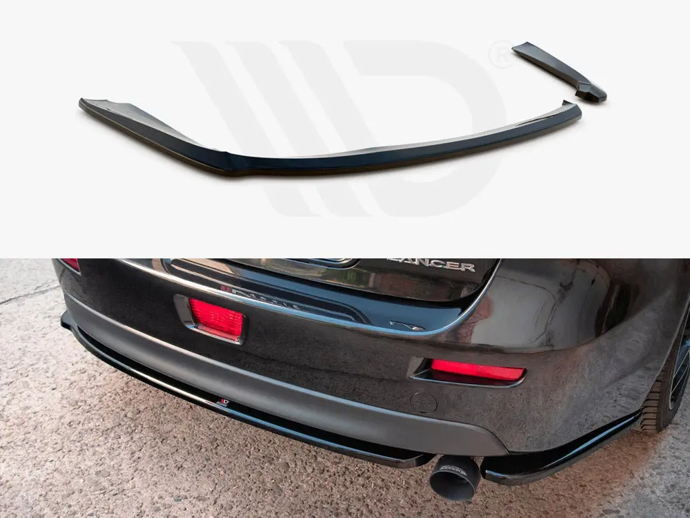 Rear Side Splitters Mitsubishi Lancer Sportback Mk8 (2007-2016) 1