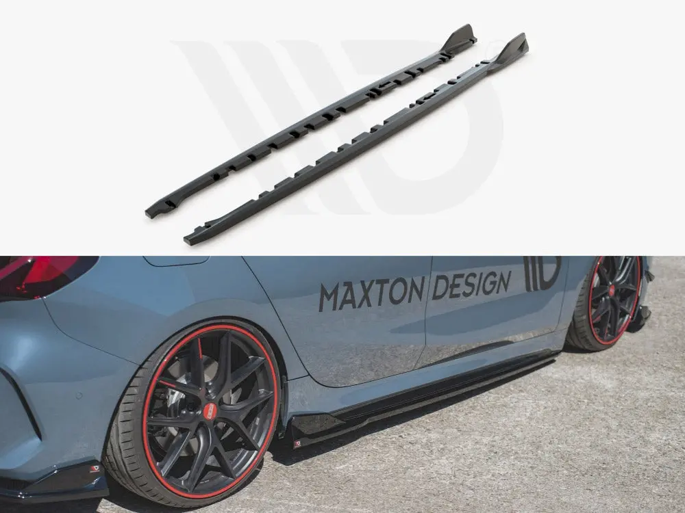 Maxton Design Side Skirts Diffusers V.3 Bmw 1 Series F40 M135i /M-Sport (2019-) 1