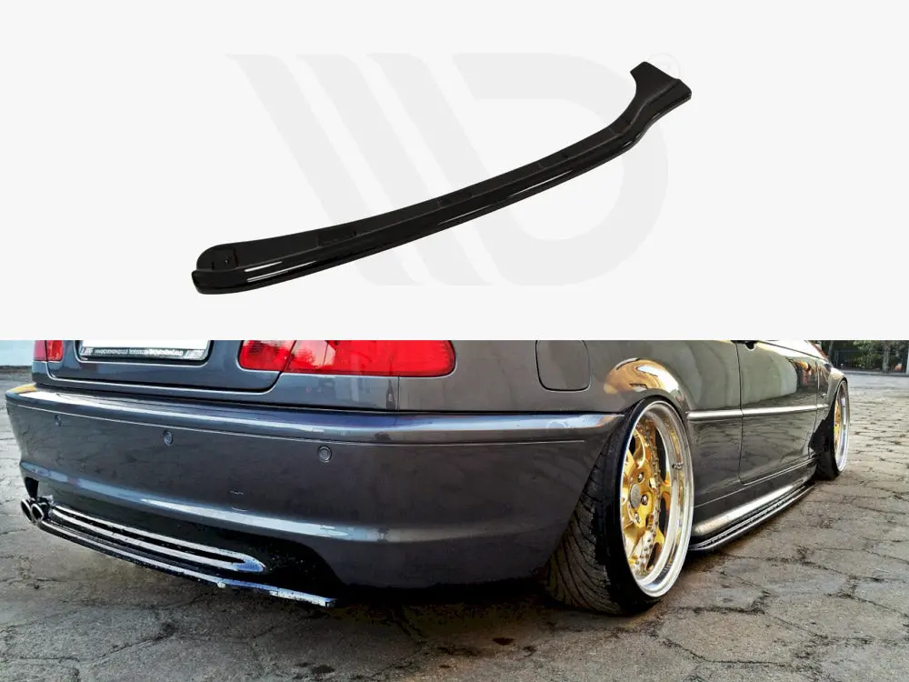 Central Rear Splitter Bmw 3 E46 M-Pack Coupe 1
