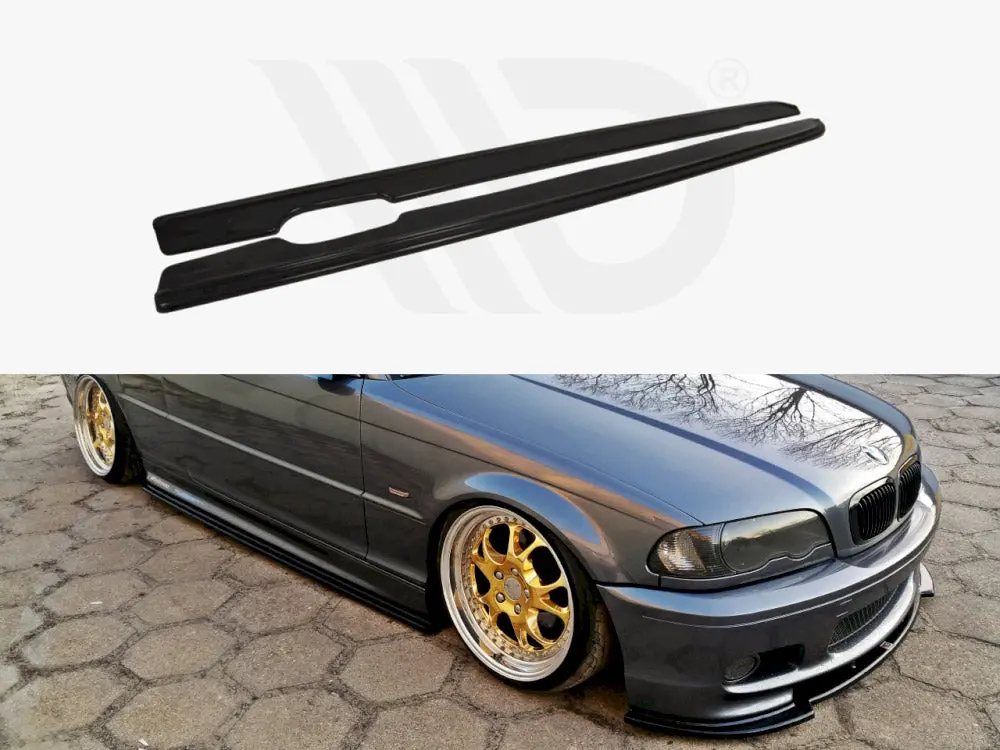 Maxton Design Side Skirts Diffusers Bmw 3 E46 Mpack Coupe 1