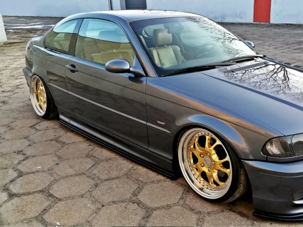 Maxton Design Side Skirts Diffusers Bmw 3 E46 Mpack Coupe 2