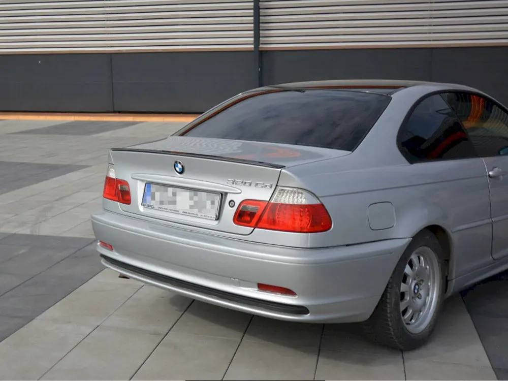 Maxton Design Spoiler Extension Cap Bmw 3 E46 Coupe Pre-Facelift Standard (1999-2003) 1
