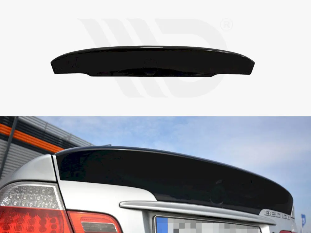 Rear Spoiler / Lid Extension Bmw 3 E46 Coupe Pre-Facelift < M3 Csl Look > (Requires Painting) (1999-2003) 1