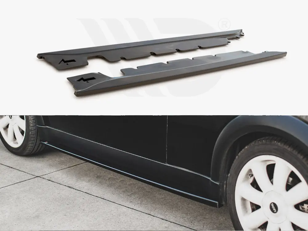 Maxton Design Side Skirts Splitters Mini Cooper/ One R50 (2001-2006) 1
