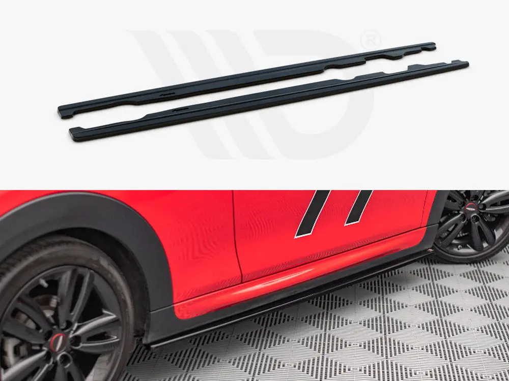 Maxton Design Side Skirts Diffusers Mini Cooper S F56 Jcw (2017-2020) 1
