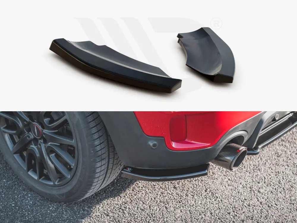 Maxton Design Rear Side Splitters Mini Countryman Mk2 F60 Jcw 1