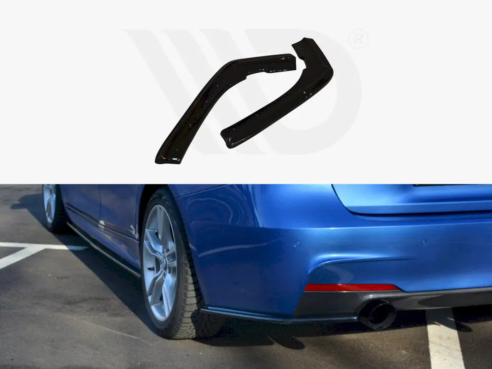 Rear Side Splitters Bmw 3-Series F30 Facelift Sedan M-Sport (2015-2018) 1