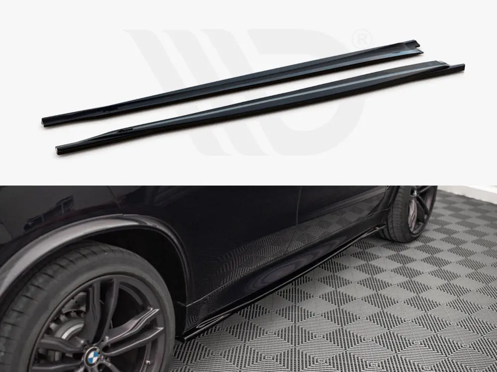 Maxton Design Side Skirts Diffusers V.1 Bmw X5 M F85 1