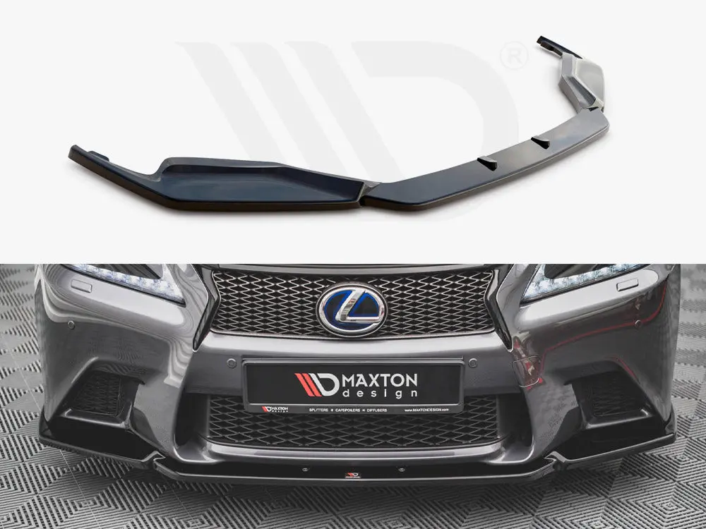 Front Splitter V.1 Lexus Gs F Sport Mk4 (L10) (2012-2015) 1