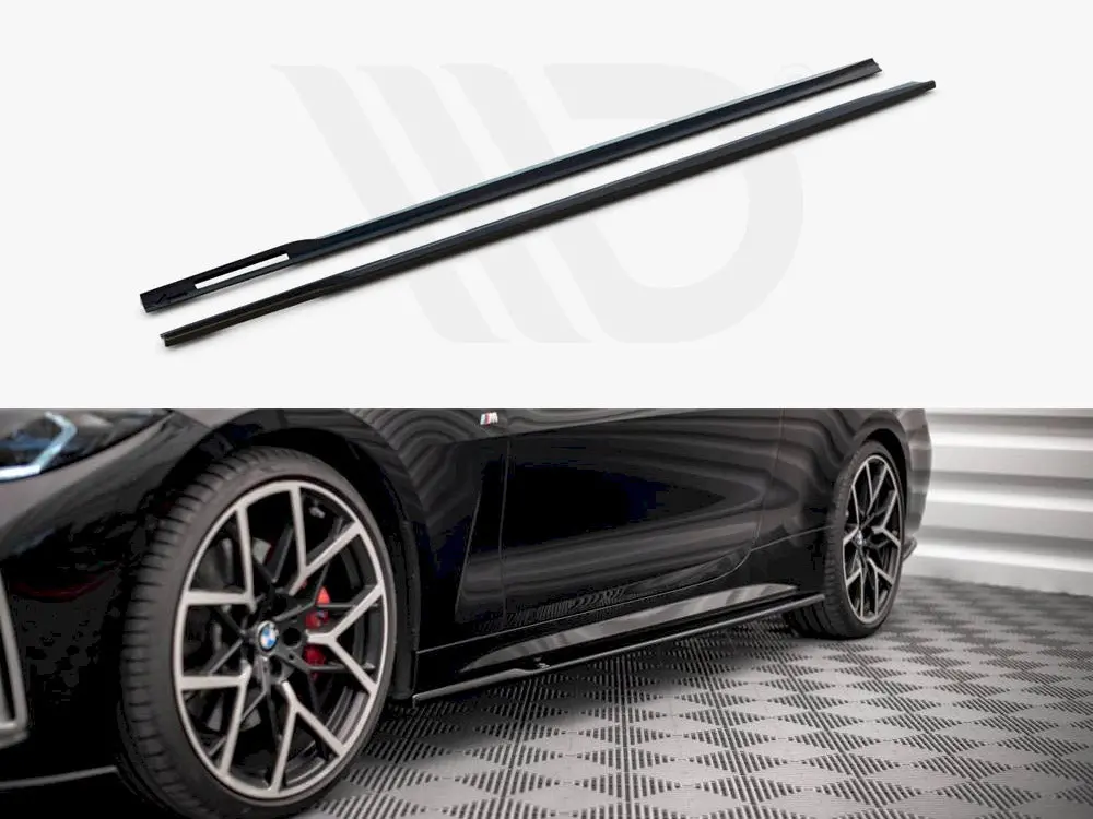 Maxton Design Side Skirts Diffusers V.1 Bmw 4 M-Pack / M440i G22 / G23 / G22 Facelift / G23 Facelift 1