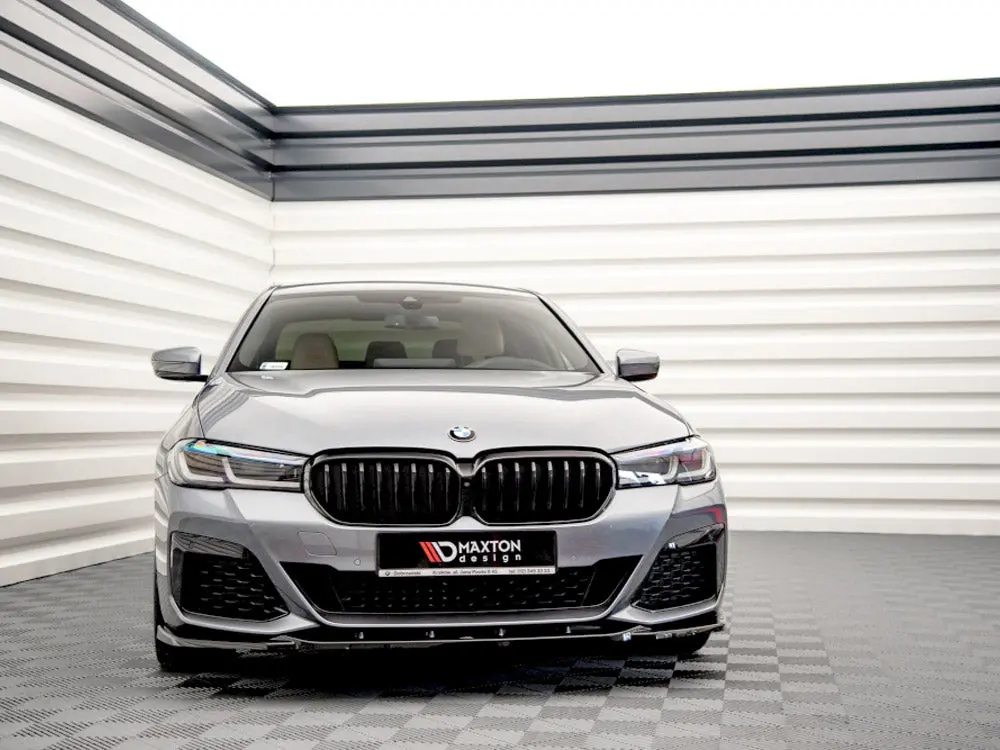 Maxton Design Front Splitter V.2 Bmw 5 M-Pack / M550i / M550d Sedan / Touring G30 / G31 Facelift 2