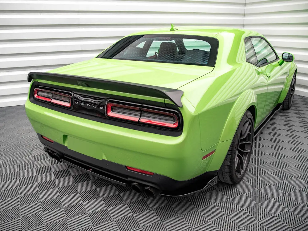 Central Rear Splitter Dodge Challenger Srt Hellcat Widebody Mk3 2